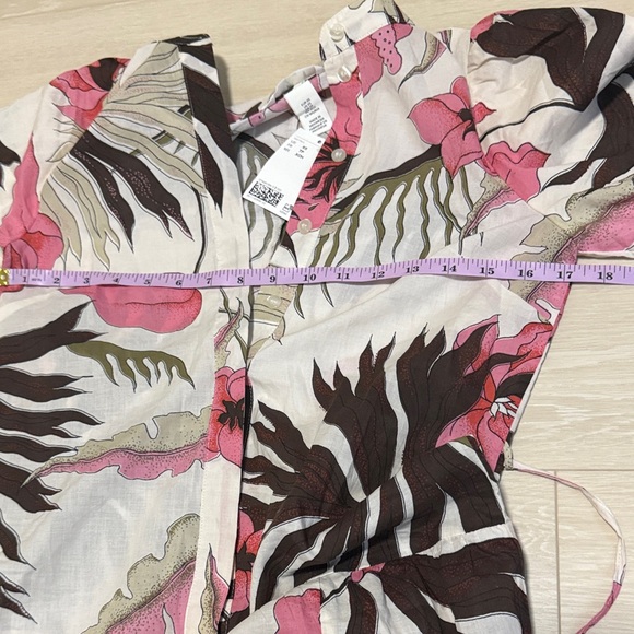 H&M Floral Dress with Pink and Brown Accents - Picture 4 of 7